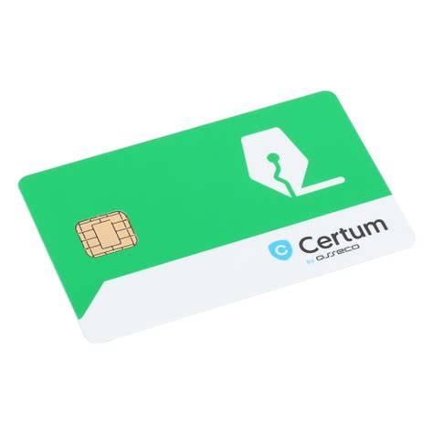 cryptographic smart card or activation code certum asseco usb|Electronic signature .